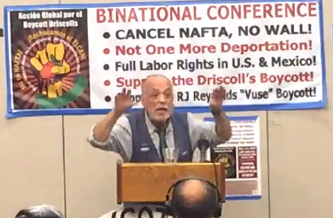 Veteran antiwar activist Jim Lafferty
