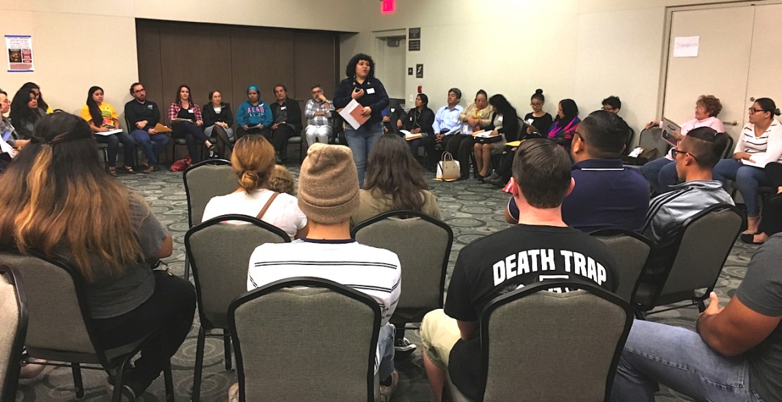 Immigrant rights workshop